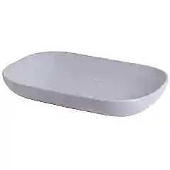 SMANNİ ALYA MAT LEYLAK  65x41 cm TEZGAH ÜSTÜ LAVABO