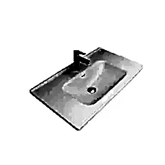 Mood 2.0 Etajerli Lavabo 80x45cm Etajerli Lavabo 123621